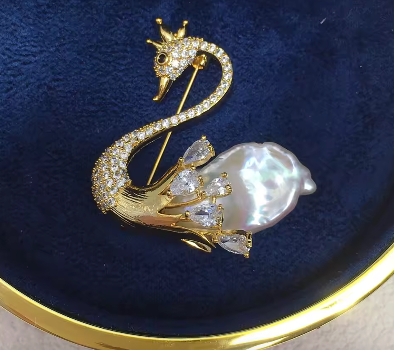 Luxury Baroque Animal Brooch