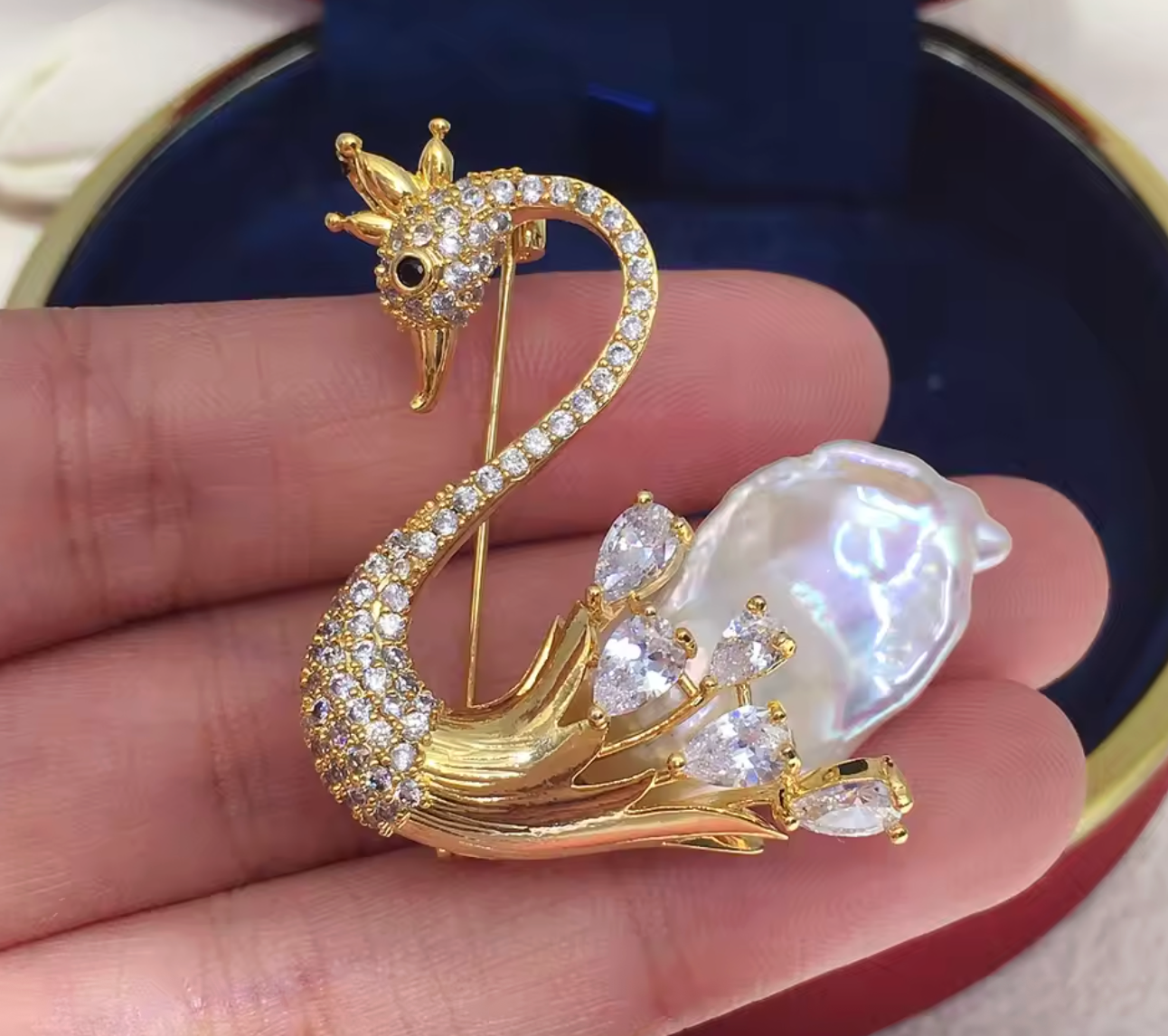 Luxury Baroque Animal Brooch